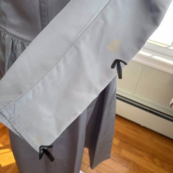 Gunne Sax by Jessica McClintock Blue Ivory Lace Vintage Dress Size 11 - Picture 7 of 15